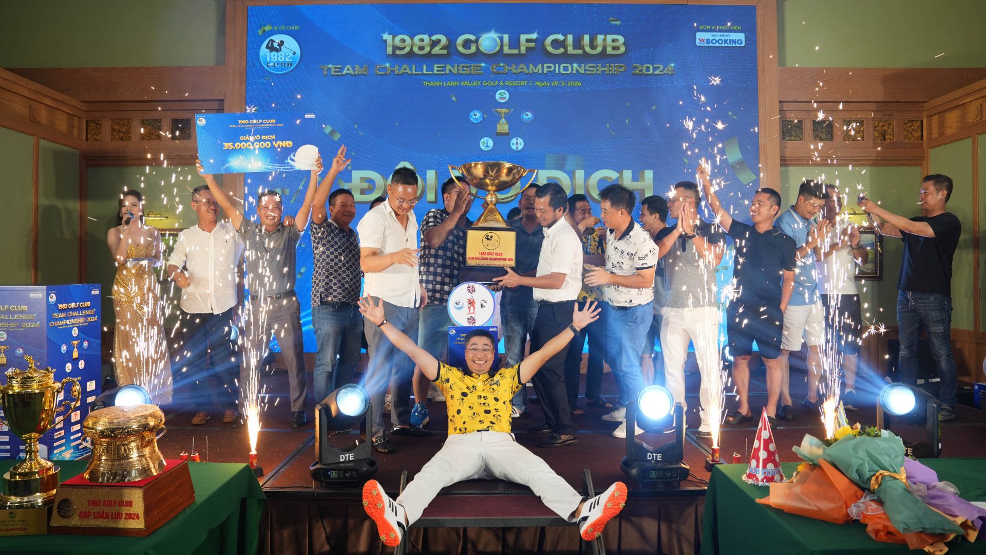 Quân khu Chữ Nho vô địch 1982 Golf Club Team Challenge Championship 2024 sau loạt đấu playoff cân não